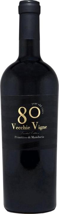 Actual product image Il Cigno Primitivo di Manduria DOP 80 Vecchie Vigne, Cigno Moro Puglia (1 x 75 cl, 2021)