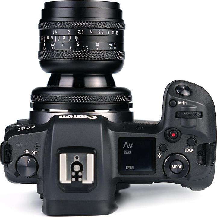 Produktbild AstrHori Full Frame 50mm F2.0 with Canon RF mount (black) (Canon RF, Vollformat)