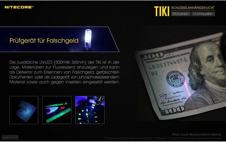 Actual product image Nitecore TIKI - 300 lumen (5.60 cm, 300 lm)