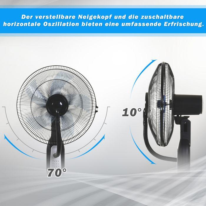 Produktbild Jamb Standventilator mit Zerstäuber (57 dB)