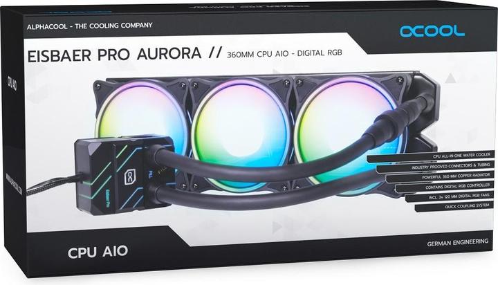 Produktbild Alphacool Eisbaer Pro HPE Aurora 360 CPU AIO
