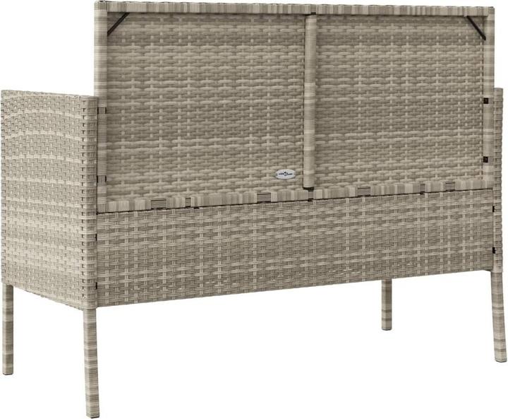 Actual product image VidaXL 10-piece garden lounge set with cushions