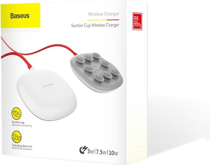 Immagine prodotto Baseus Induzione a ventosa 2 A Charger" (BRA007059) (10 W)