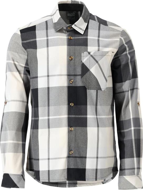 Image du produit Mascot Chemise en flanelle Customized 22904 gris anthracite à carreaux Gr. XL (XL)
