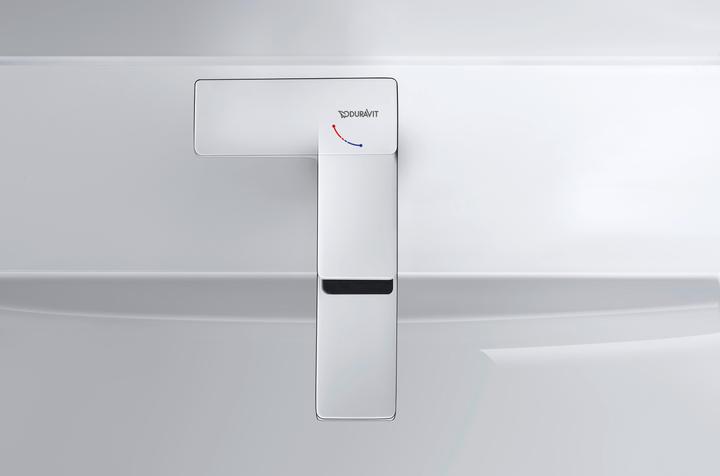 Produktbild Duravit Manhattan Einhebel-Waschtischmischer, M FreshStart, Ausladung 129 mm, mit Ablaufgarnitur, MH