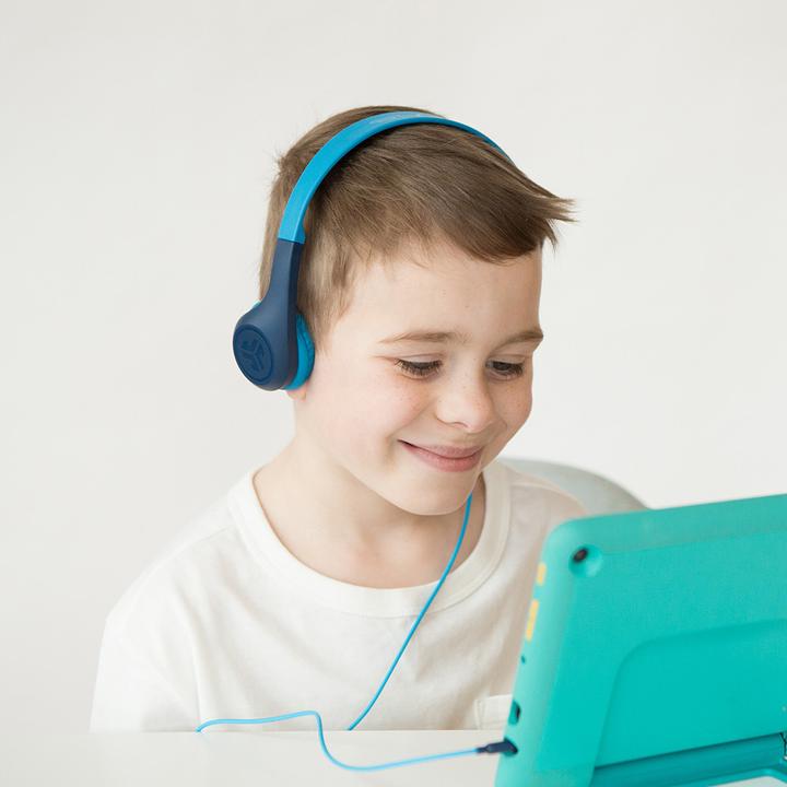 Produktbild JLab Audio JLAB JBuddies Pop Headphones On Ear blue,wired