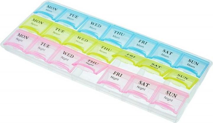 Produktbild Cbx Praktische 7-Tage-Pillenbox für Morgen, Mittag und Abend