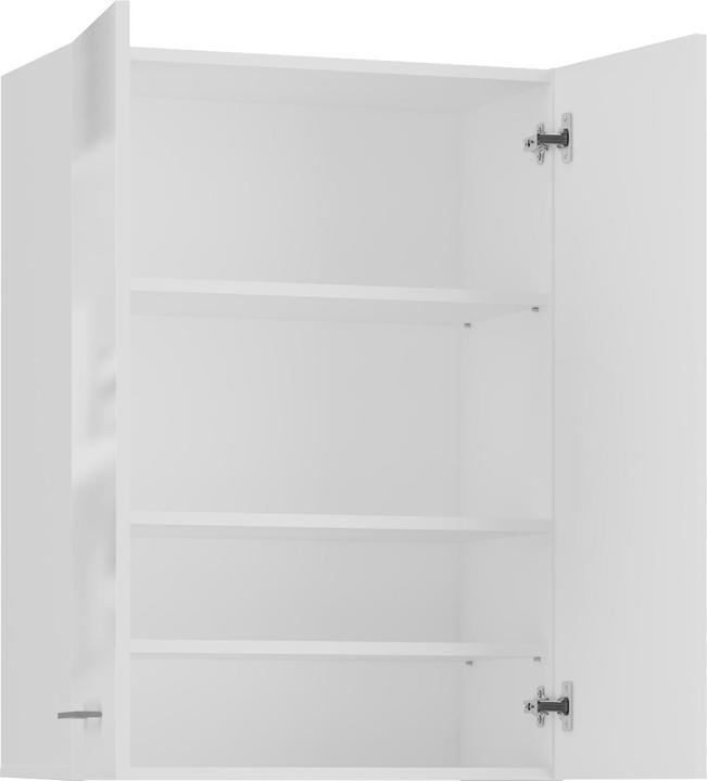 Actual product image Topeshop Cabinet above the washing machine POLA MINI DD 64x30xH90 white glossy