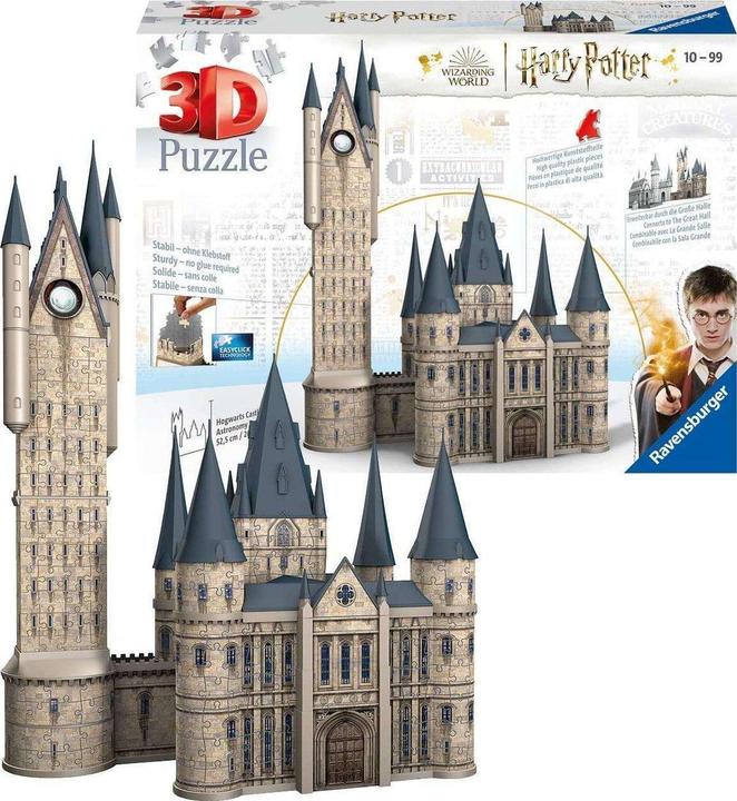 Actual product image Ravensburger Harry Potter Hogwarts Castle Astronomy Tower (540 pieces)
