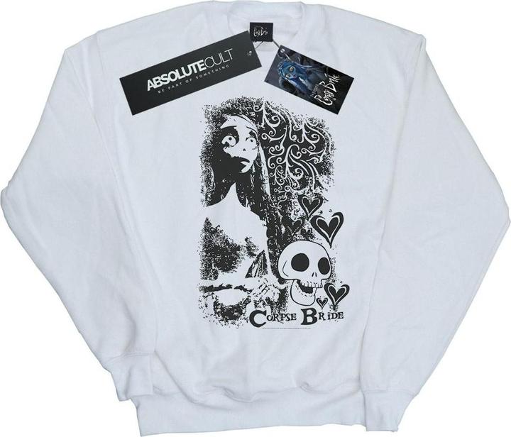 Produktbild Corpse Bride Skull Logo Sweatshirt Mädchen (116)