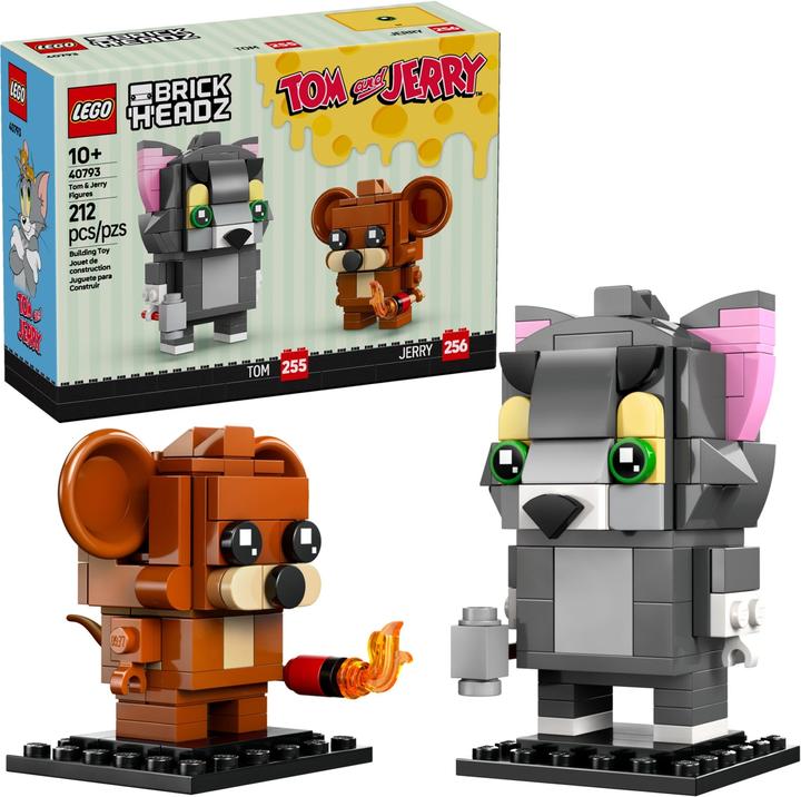 Immagine prodotto LEGO Tom e Jerry (40793, LEGO Brickheadz)