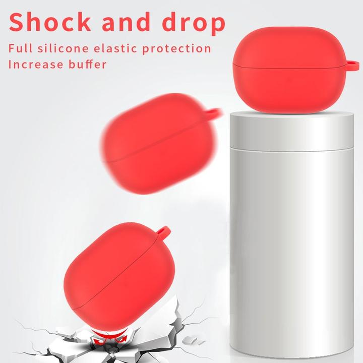 Produktbild König Design Schutz Tasche Hülle für Xiaomi Redmi Buds 3 Lite Case Cover Bumper Etuis Schale (Kopfhörer Tasche)