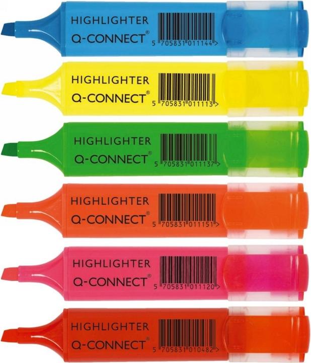 Immagine prodotto Q-Connect Evidenziatore Economia (Multicolore, 1 mm, 1 x)