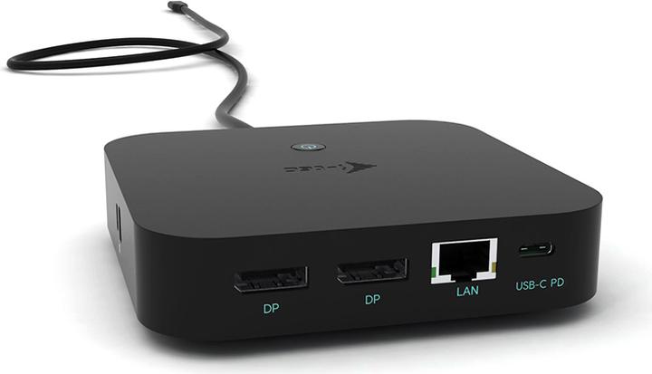 Immagine prodotto i-tec Dual DP USB-C Power Delivery 4k Dock (USB-C, 3 Porti)