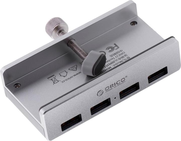 Actual product image Allnet USB 3.0 4 Port Clip Hub (USB-C, 4 Ports)