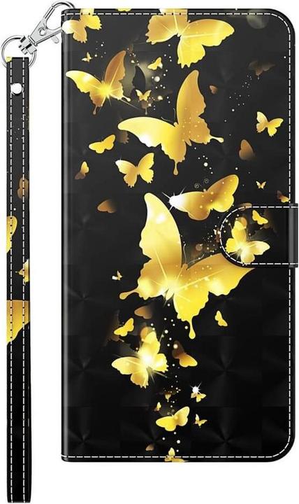 Image du produit Cover-Discount Google Pixel 7 Pro - Étui brillant effet papillon or (Google Pixel 7 Pro)