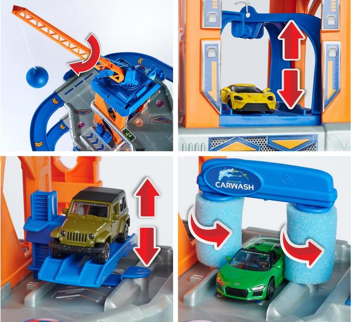 Immagine prodotto Majorette Garage con ascensore e 5 posti auto