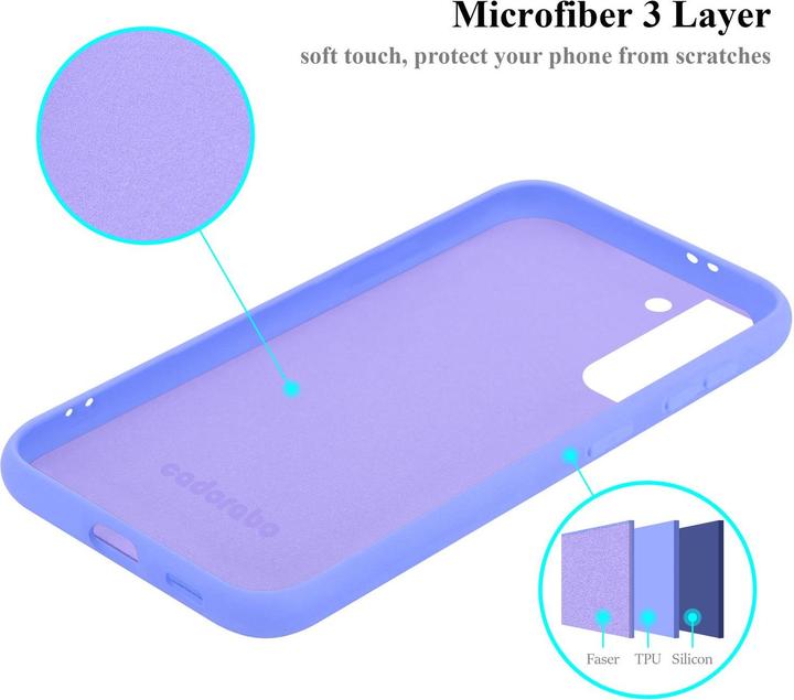 Immagine prodotto Cadorabo Copertura della cassa del silicone liquido TPU (Samsung Galaxy S21 5G)