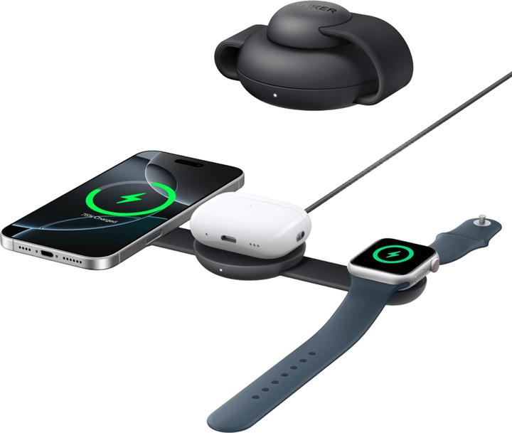 Actual product image Anker MagGo Wireless Charging Station (15 W)