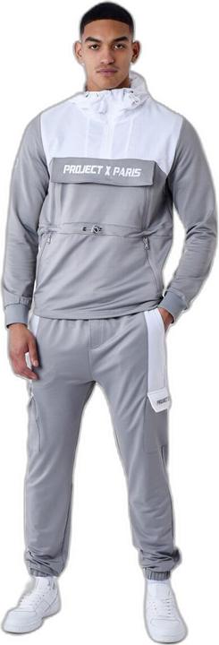 Produktbild Project X Paris zweifarbiges kapuzensweatshirt i windbreaker-stil (M)