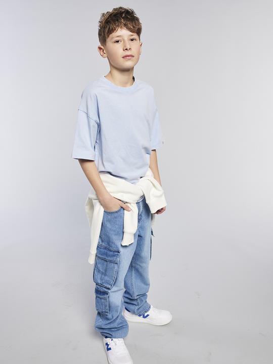 Actual product image Jonen 2-pack children's T-shirts oversized shape (152)