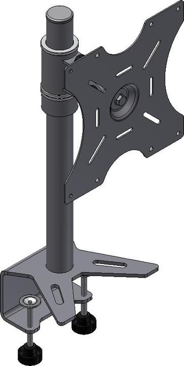 Produktbild edbak Tischhalterung MSV1 bis 15 kg – Schwarz (Tisch, 46")