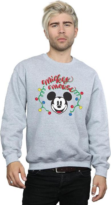 Produktbild Disney Mickey Mouse Christmas Light Bulbs Sweatshirt (XL)