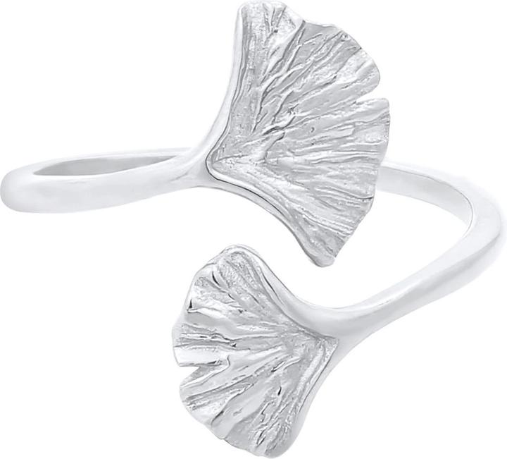 Immagine prodotto Elli Ginkgo Blatt Design Offen Verstellbar (54, 925 Argento)