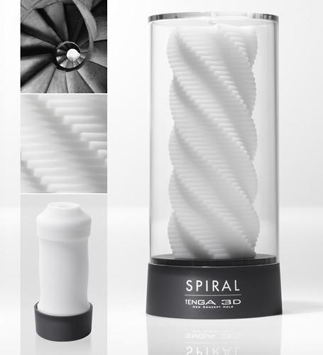 Actual product image Tenga 3D Spiral
