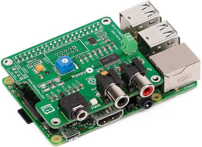 Raspberry Pi Microelektronika RaspyPlay4 (Shield)