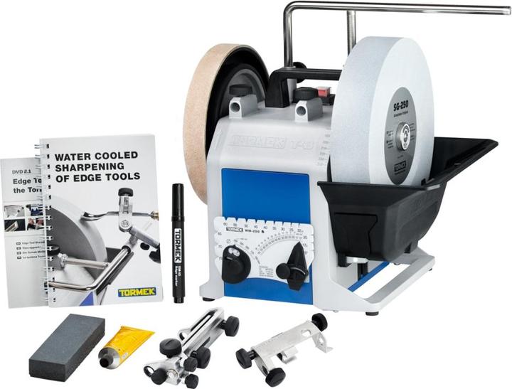 Image du produit Tormek T-8 Original : Le meilleur système de glissement à base d'eau pour les professionnels ! (Ponceuse humide)