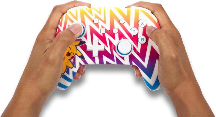Produktbild PowerA Enhanced Wireless Controller Vibrant Pikachu (Switch, Switch Lite, Switch OLED)
