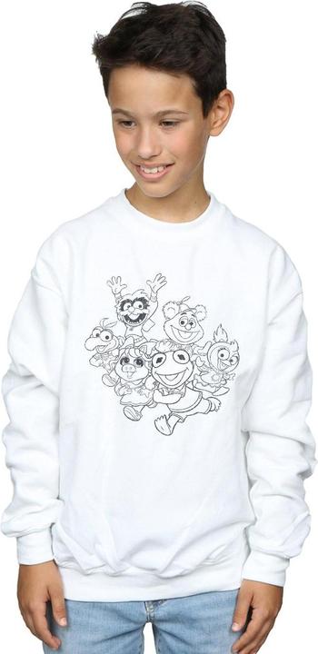 Actual product image Disney Boys The Muppets Muppet Babies Mono Group Sweatshirt (152, 158)