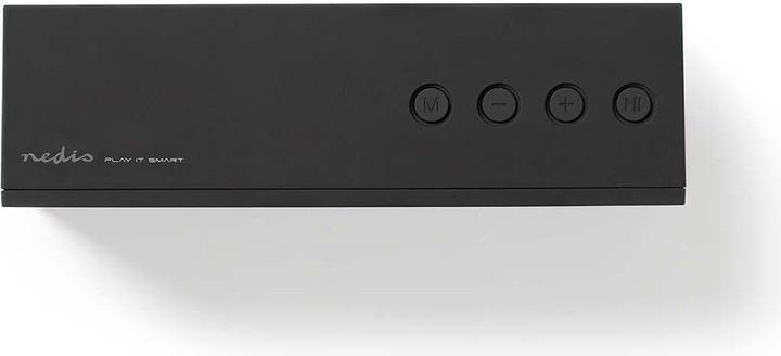 Actual product image Nedis SPBT-2001 Bluetooth Speaker - black (4 h, Battery operated)