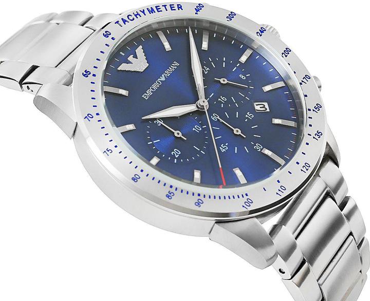 Actual product image Emporio Armani Mario (Chronograph, 43 mm)