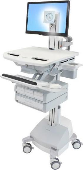 Actual product image Ergotron Trolley for LCD display/keyboard/mouse/CPU/notebook/barcode scanner - medical -...