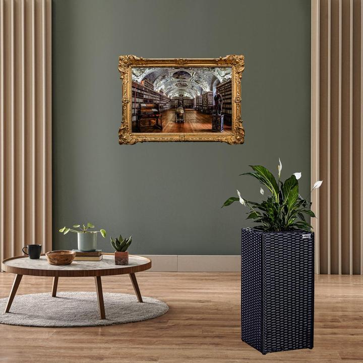 Produktbild Stilista Pflanzkübel Säule, schwarz (26 cm)