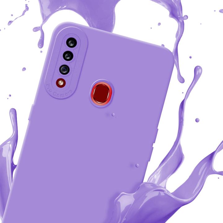 Actual product image Cadorabo Case for Samsung Galaxy A20s in TPU Fluid LM162 Style (Samsung Galaxy A20s)