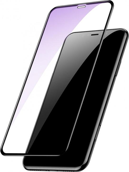 Image du produit Baseus iPhone Xs Max Verre blindé plein écran antireflet
