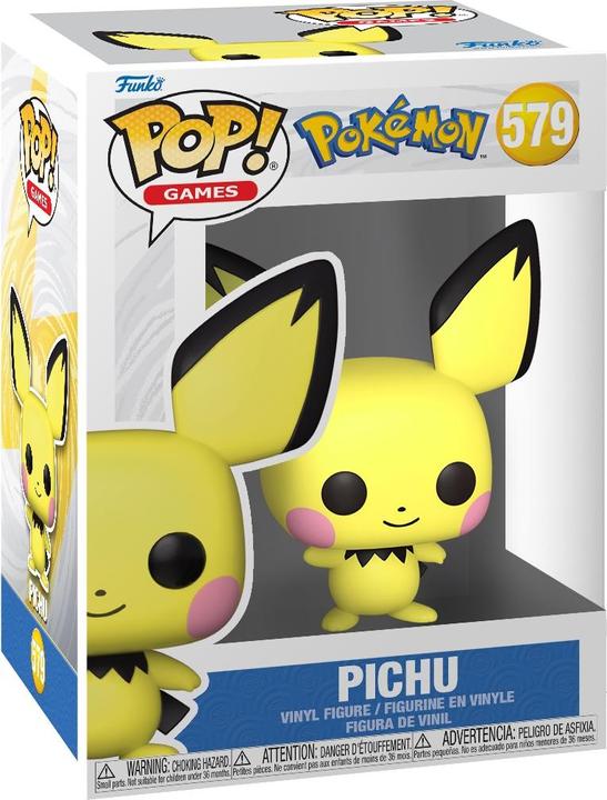 Actual product image Funko Pokemon POP! Pichu 9cm Vinyl Fiur
