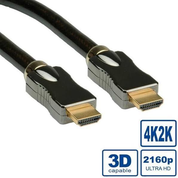 Image du produit Roline HDMI (Typ A) — HDMI (Typ A) (1 m, HDMI)