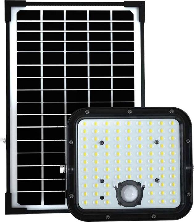 Actual product image V-TAC VT-432 10311 LED floodlight, solar module 30 W Cold white Black (4800 lm, IP65)