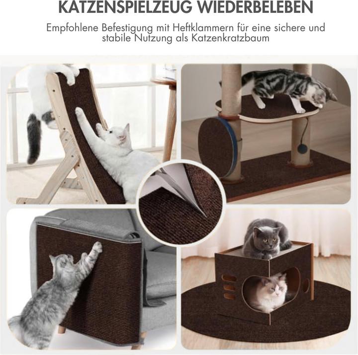 Immagine prodotto Suba Selbstklebende Kratzmatte (Marrone scuro)