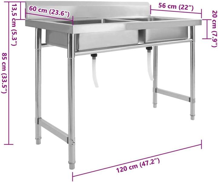 Immagine prodotto VidaXL Thirza (60 cm, 120 cm)
