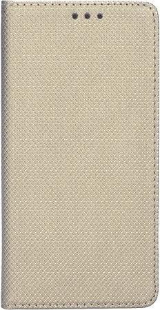 Actual product image No Name Case Smart Magnet book Motorola MOTO G53 5G złoty/gold (Motorola Moto G53)