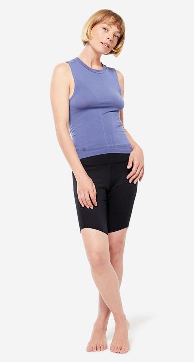 Actual product image Kimjaly Top dynamic yoga seamless - blue (XL)
