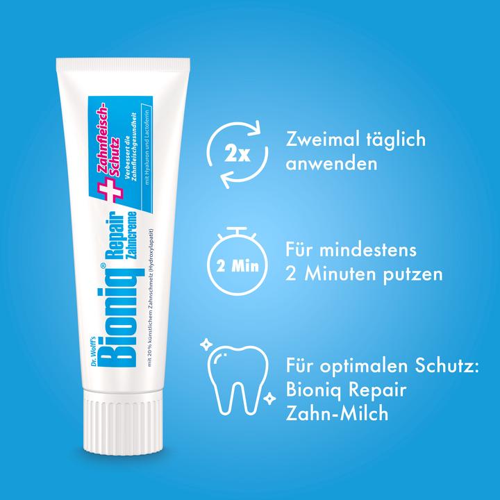 Actual product image Bioniq Repair Toothpaste Duo (75 ml)
