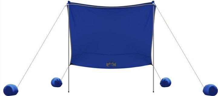 Image du produit VidaXL Tente d'ombrage de plage avec sacs de sable 214 x 236 cm (Tente de plage, 0.18 kg, 4 personnes)