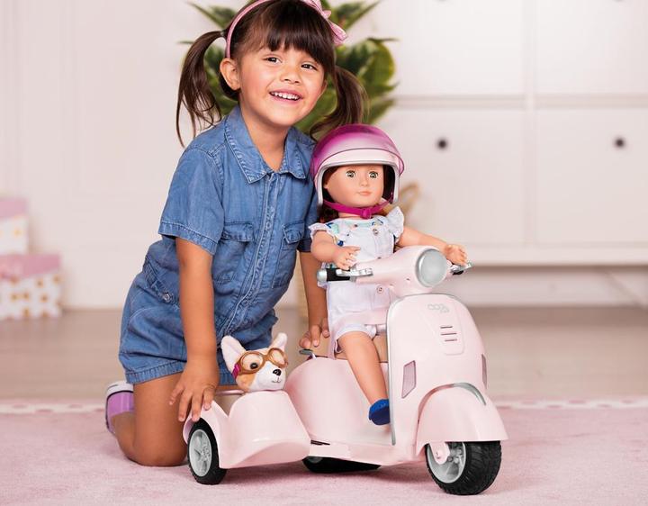 Produktbild Our Generation Scooter mit abnehmbarem Seitenwagen