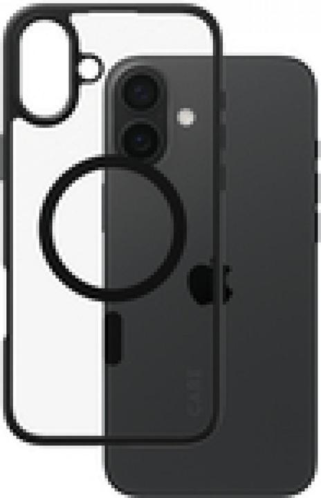 Produktbild PanzerGlass CARE by ® Flagship Case Transparent Urban Combat m. Schwarz Rahmen & MagSafe iPhone '24 6 (Apple iPhone 16 Plus)